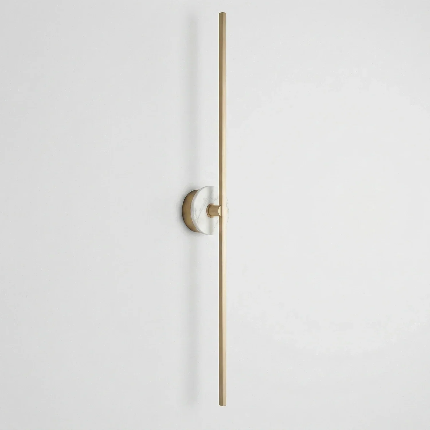 Essential Alabaster Brass Wall Sconce | wildoxy
