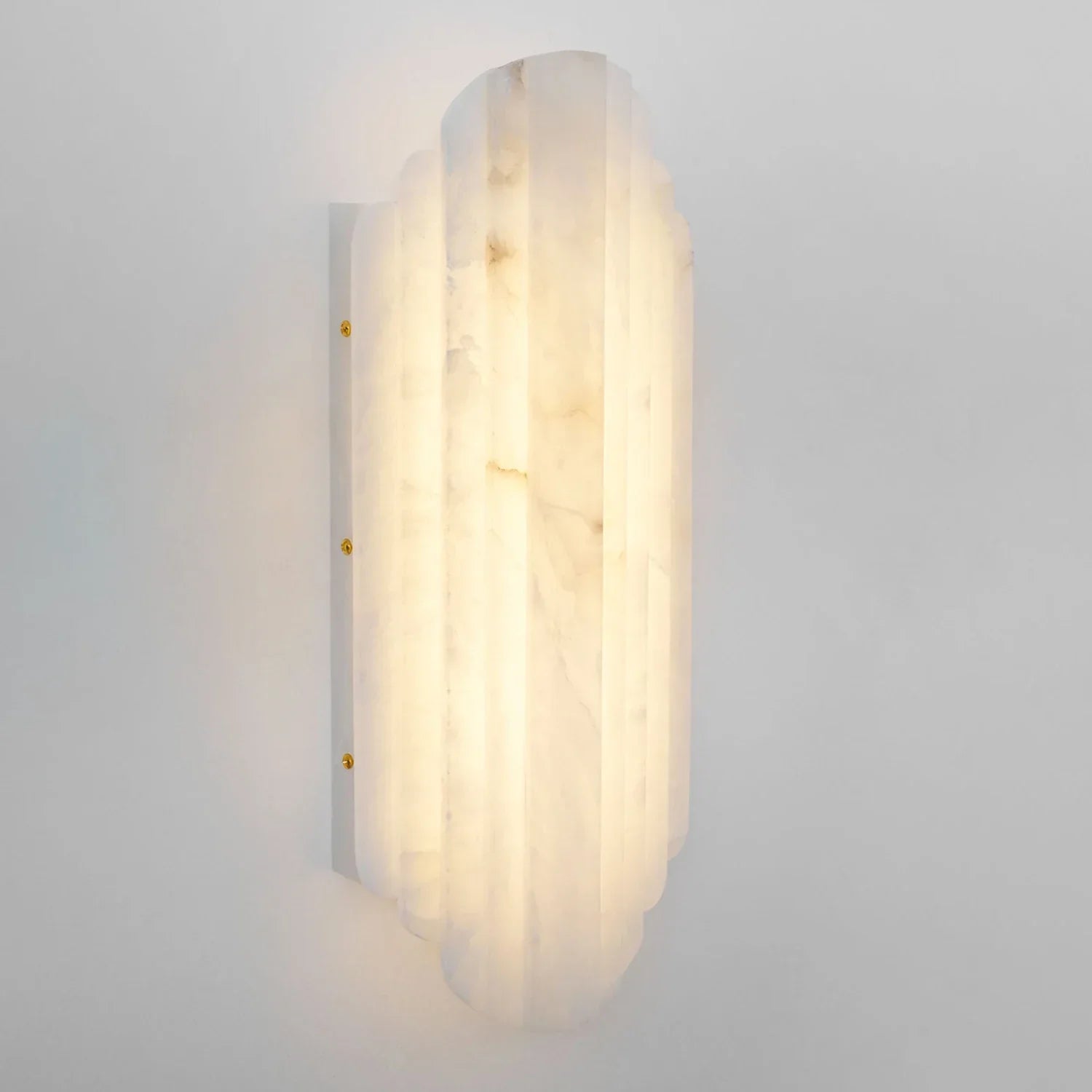 Estella Art Deco Alabaster Wall Sconce | wildoxy