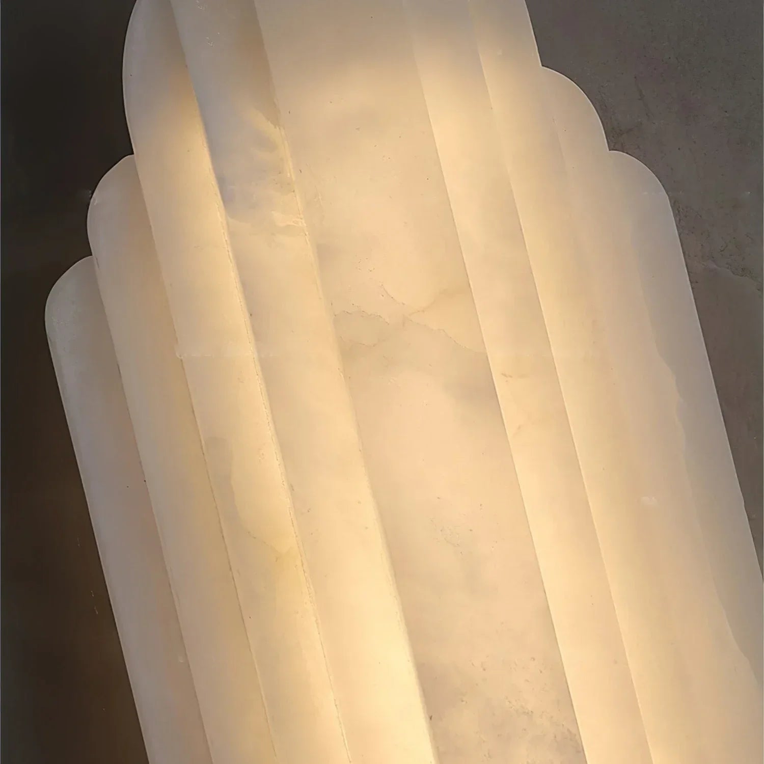 Estella Art Deco Alabaster Wall Sconce | wildoxy