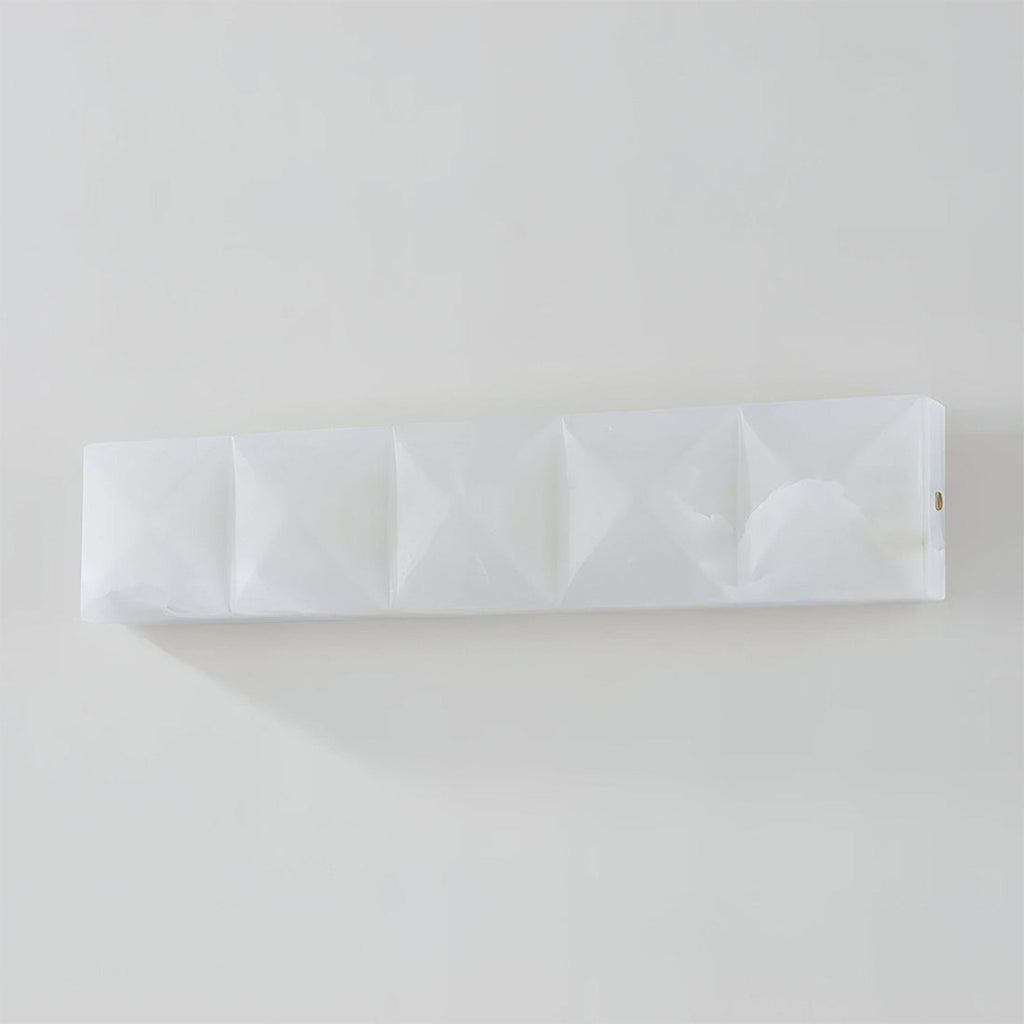 Faceted Alabaster Wall Sconce | wildoxy