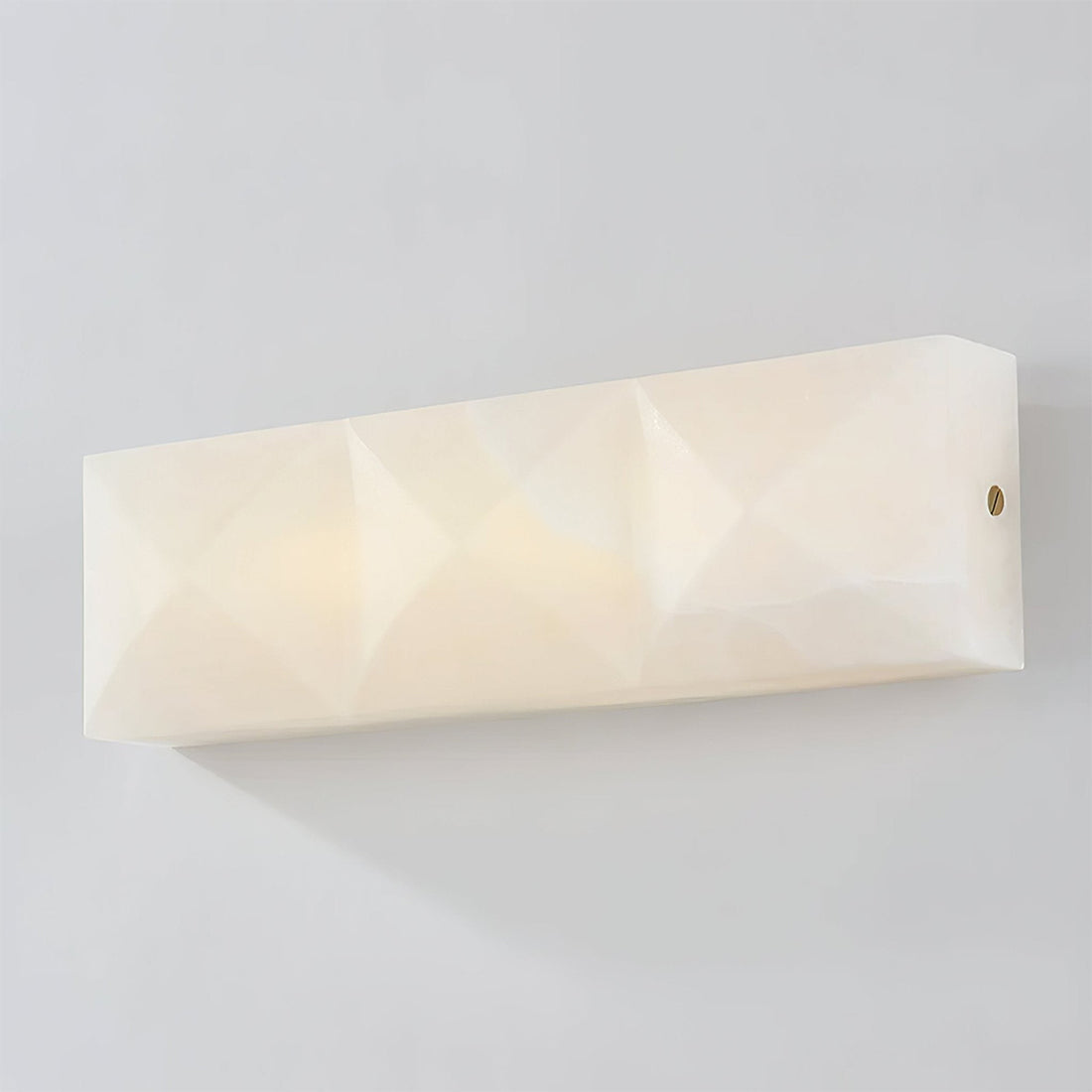 Faceted Alabaster Wall Sconce | wildoxy