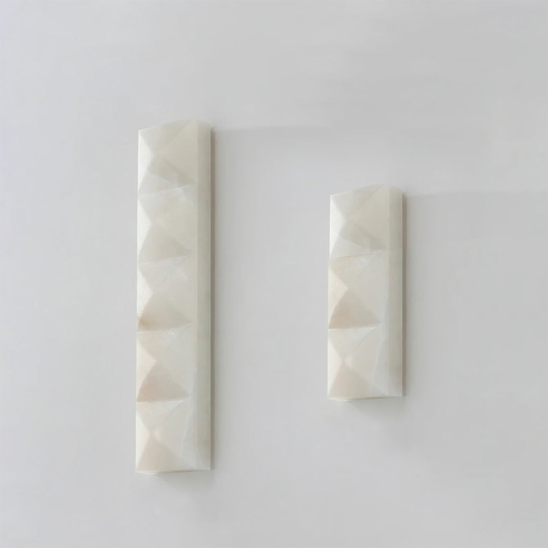 Faceted Alabaster Wall Sconce | wildoxy