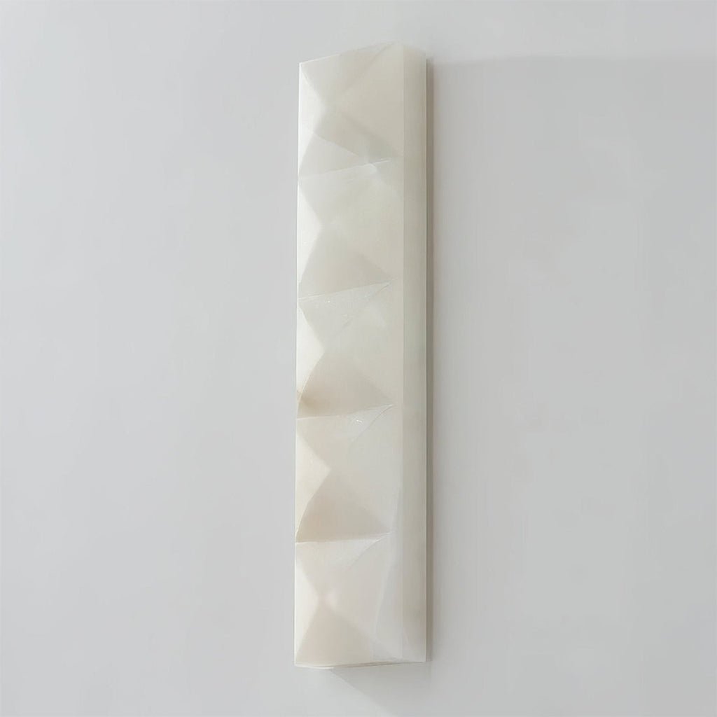 Faceted Alabaster Wall Sconce | wildoxy