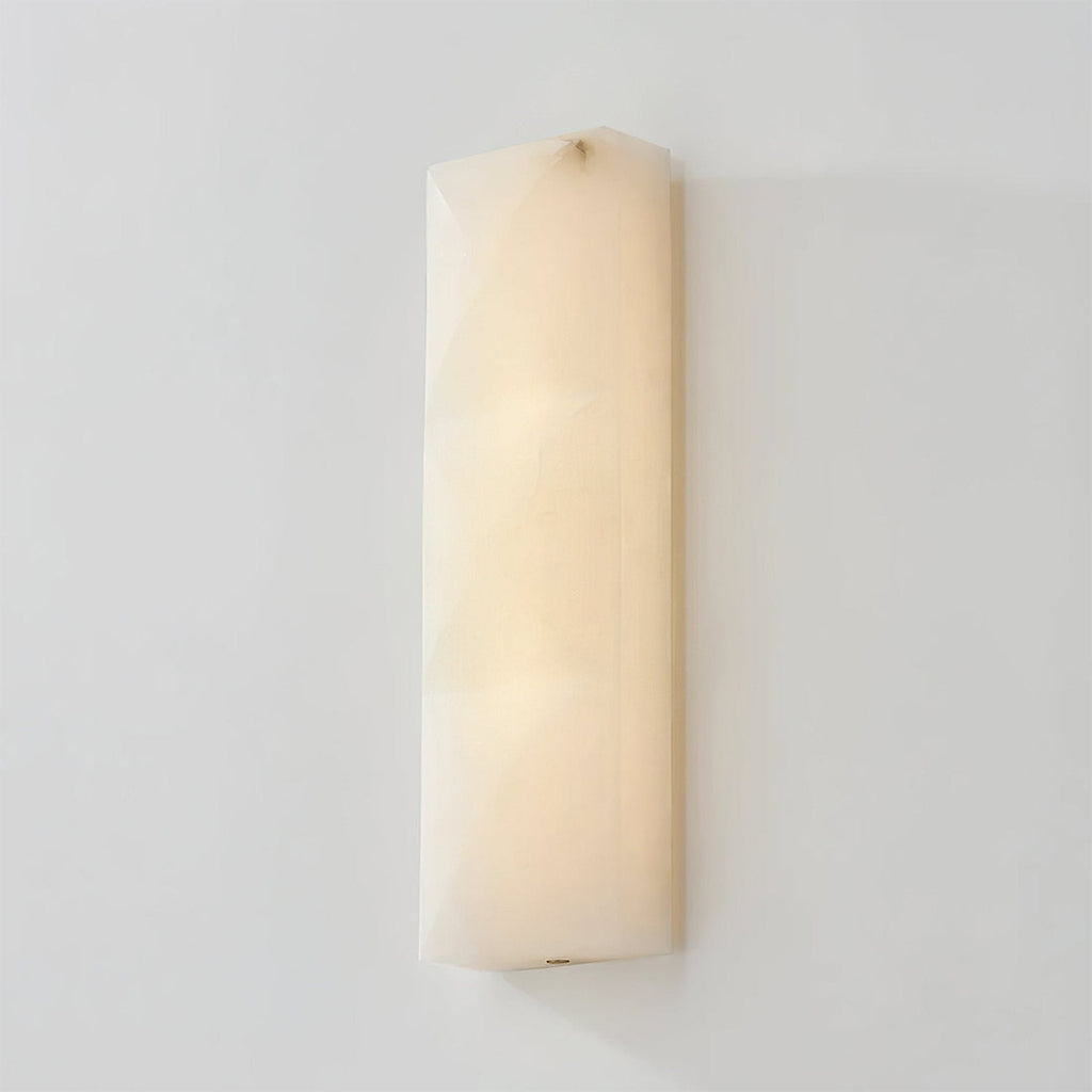 Faceted Alabaster Wall Sconce | wildoxy