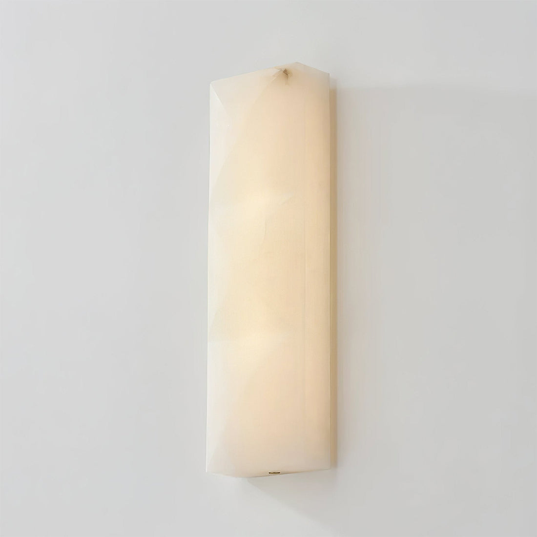 Faceted Alabaster Wall Sconce | wildoxy