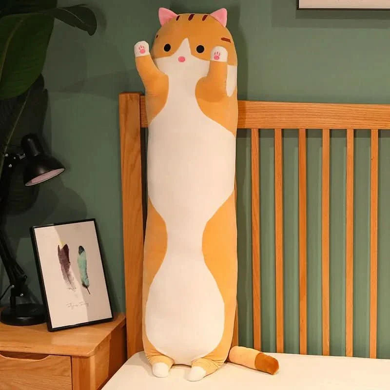 Oreiller pour chat FelineDream - aspect douillet en peluche, rembourrage moelleux, adapté aux enfants