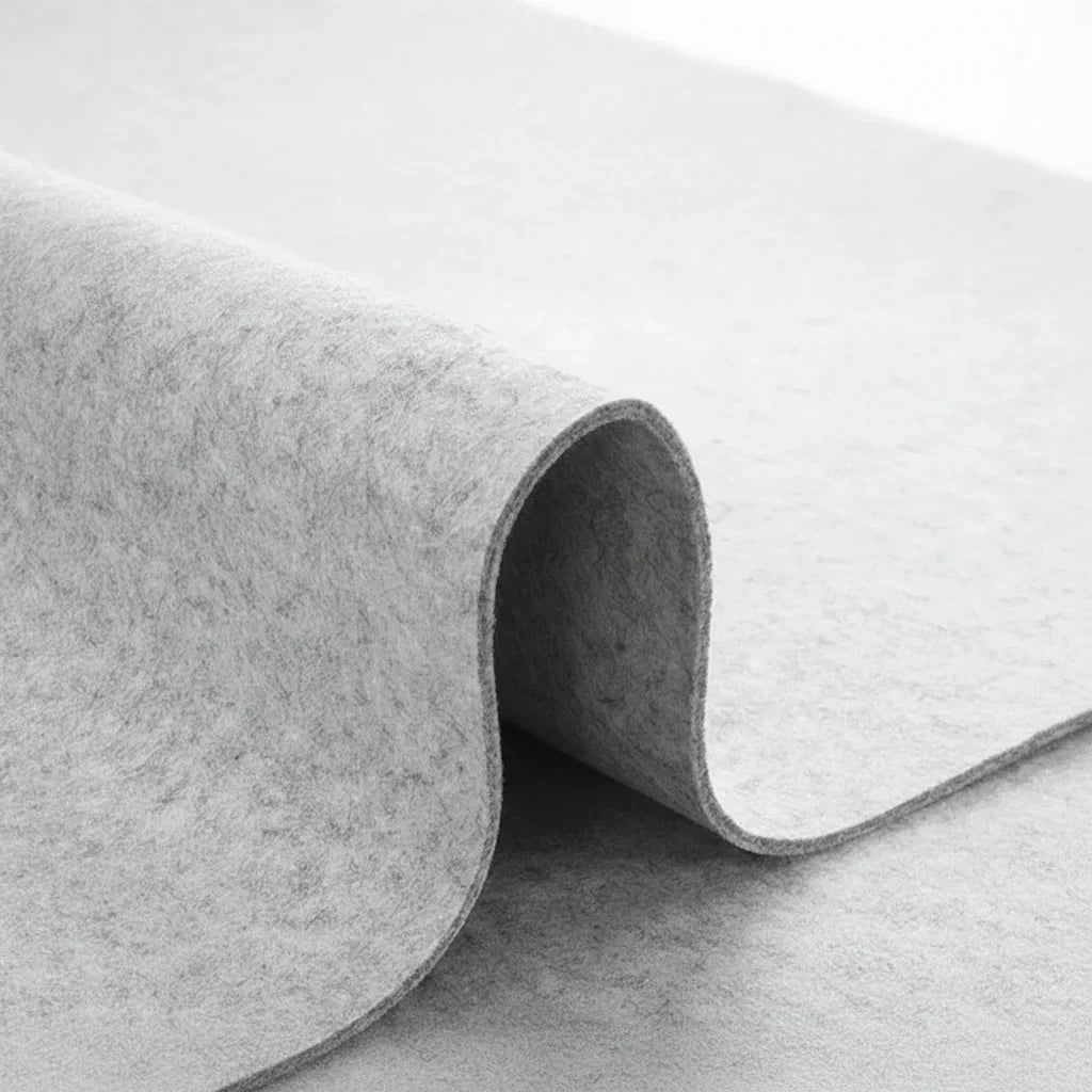 Tapete de secretária em feltro de lã CleanFelt — Deslizamento suave do rato, superfície macia para escrever