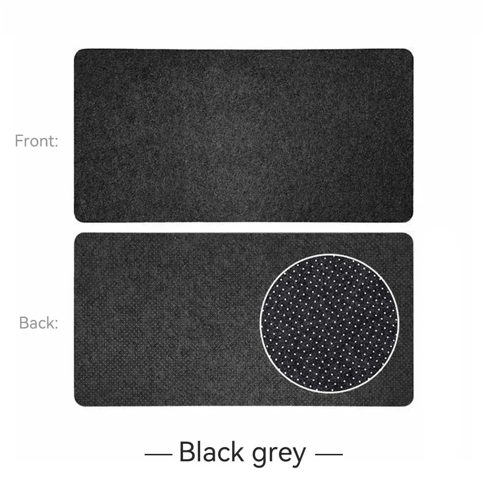 Grand sous-main de bureau en feutre de laine FELTPRO - surface lisse, dessous antidérapant