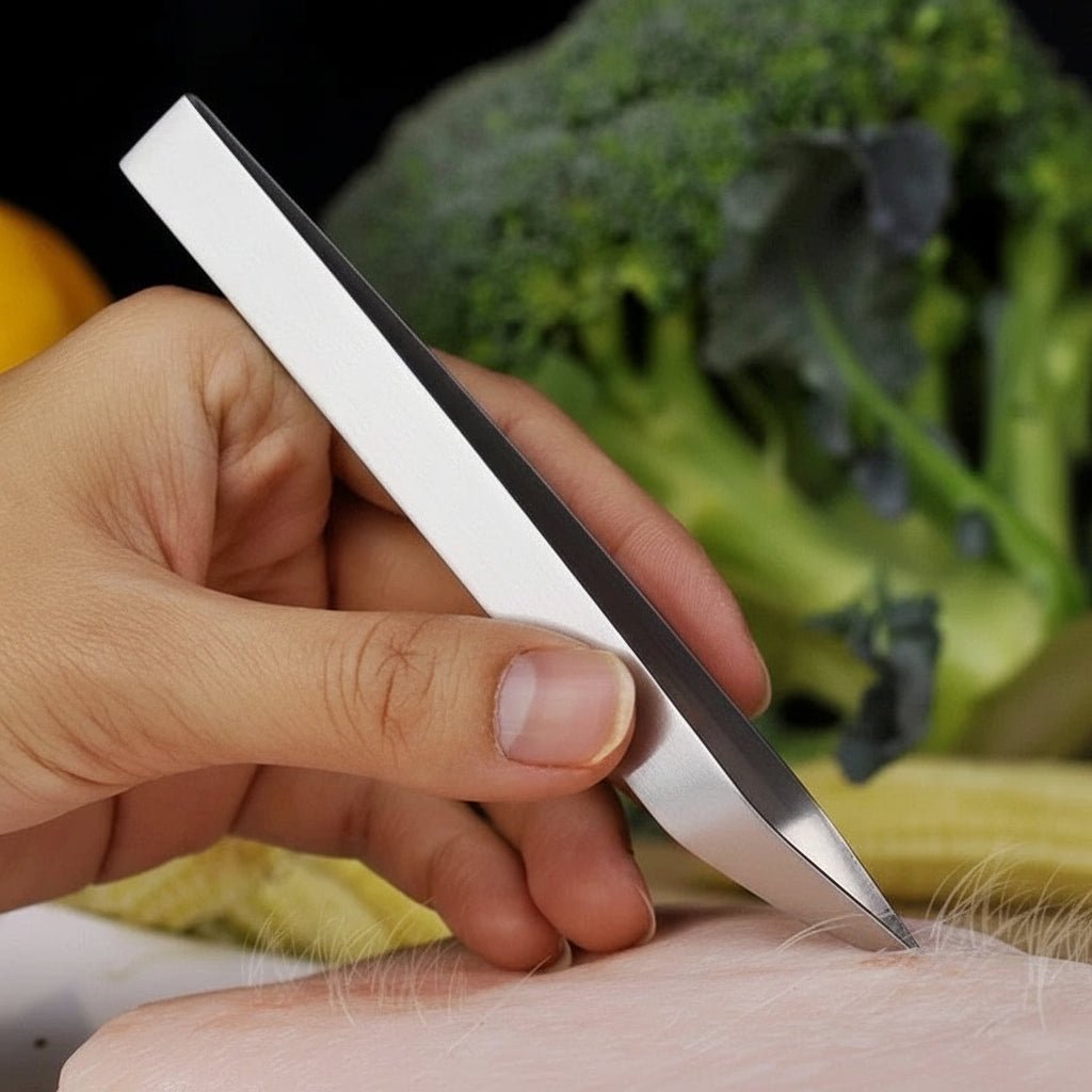 Pinzette per ossa Finpinch — acciaio inox, punte angolate a presa fine