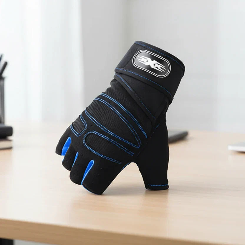 Forcewrap قفازات تدريب مقاومة للصدمات — دعم مثبّت للمعصم
