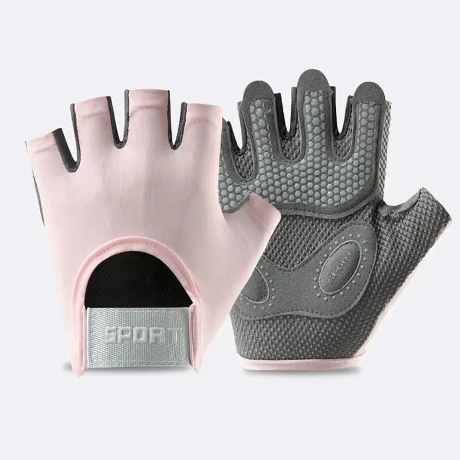 Gants de fitness unisexes FitGrip — bouts des doigts ouverts, maintien respirant