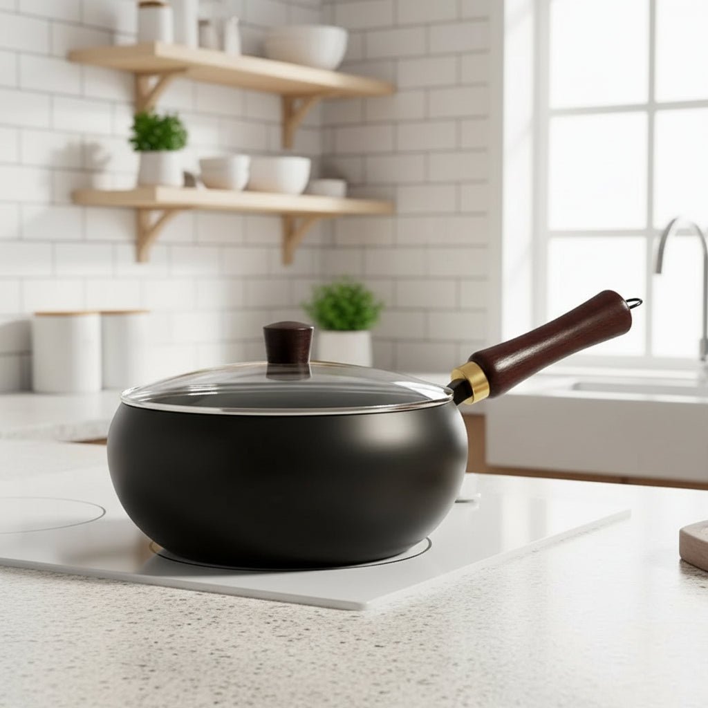 Flamepotx Handcrafted Cast Iron Pot — High Heat Resistant, Even Heating
