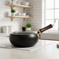 Flamepotx Handcrafted Cast Iron Pot — High Heat Resistant, Even Heating