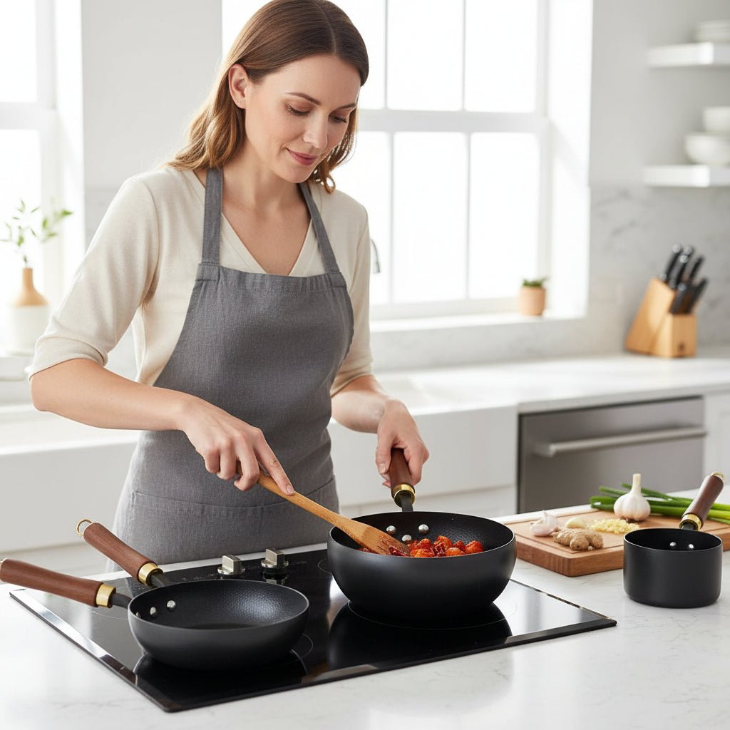Flamepotx Handcrafted Cast Iron Pot — High Heat Resistant, Even Heating