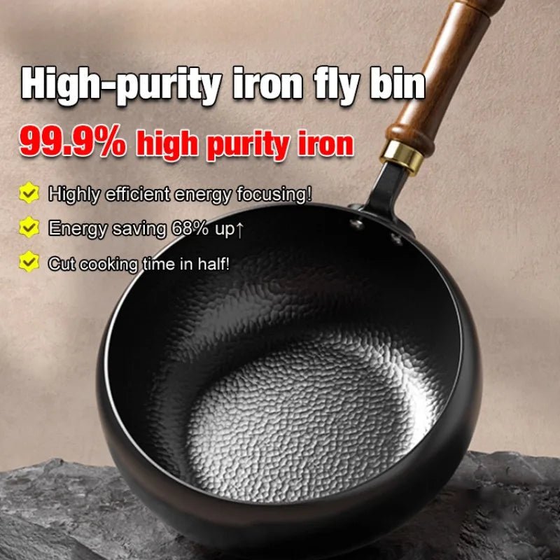 Flamepotx Handcrafted Cast Iron Pot — High Heat Resistant, Even Heating