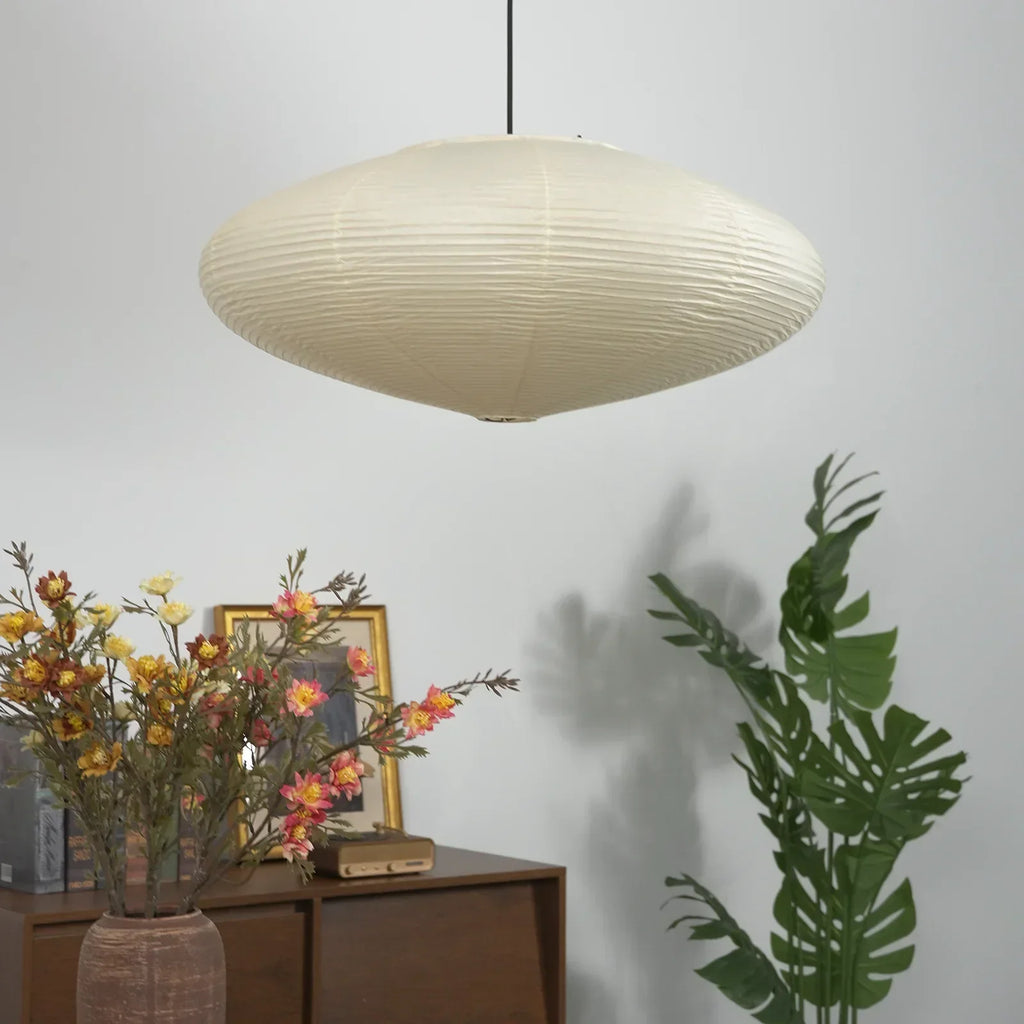 Akari Flat Shape 26A / 21A / 15A Pendant Light | wildoxy