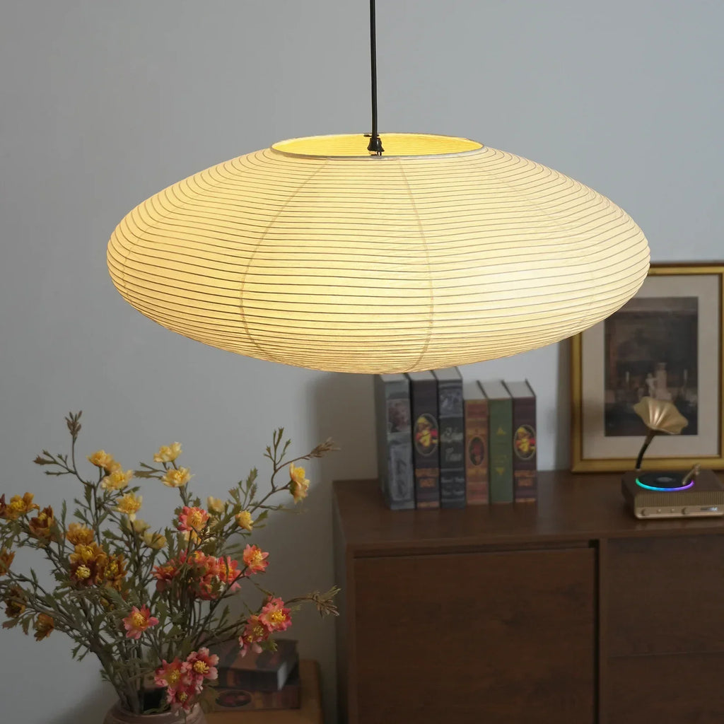 Akari Flat Shape 26A / 21A / 15A Pendant Light | wildoxy