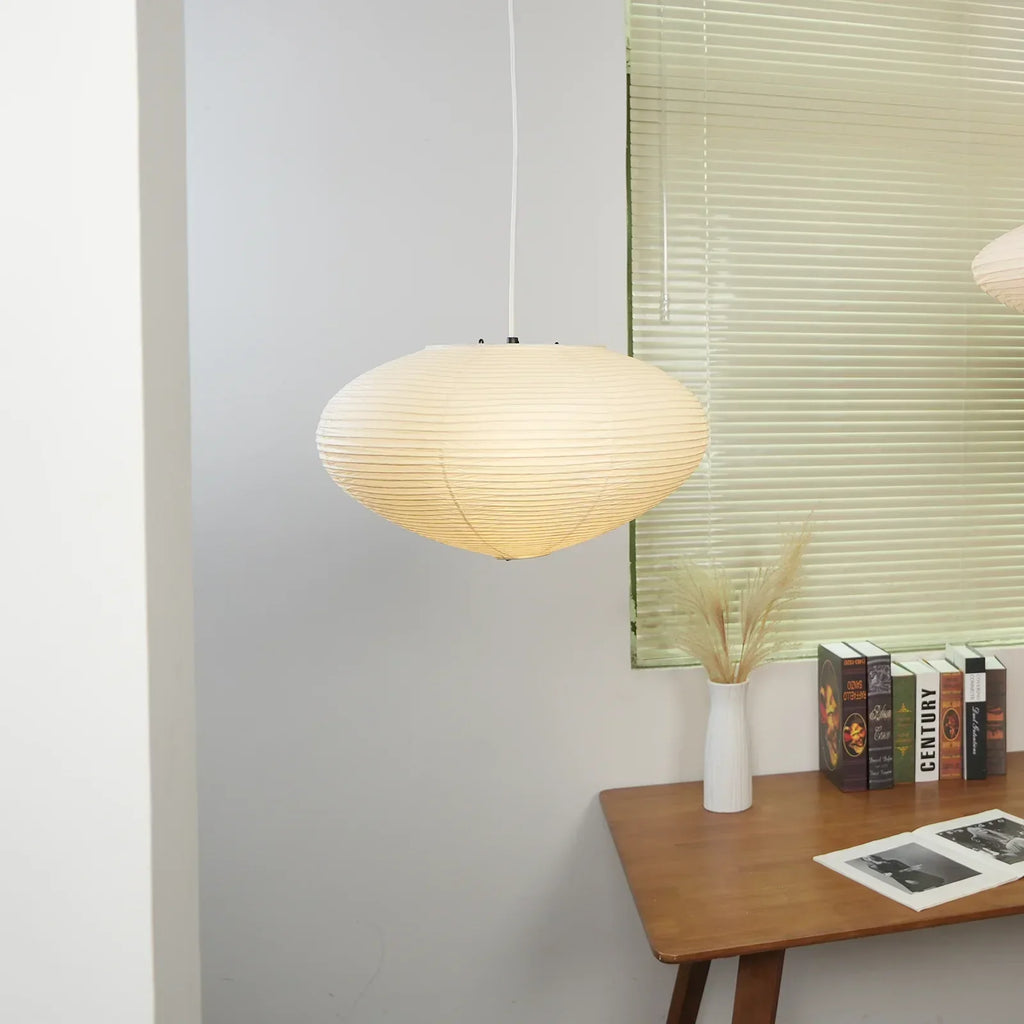 Akari Flat Shape 26A / 21A / 15A Pendant Light | wildoxy