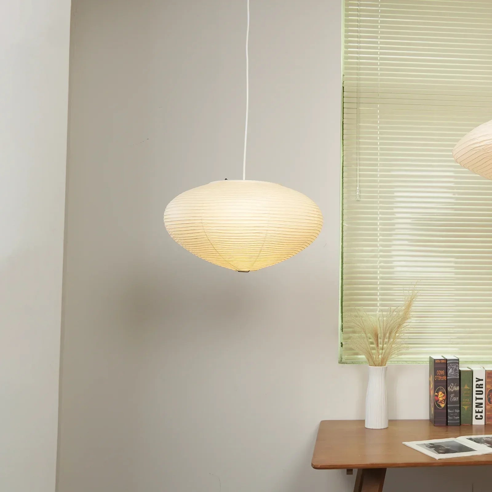 Akari Flat Shape 26A / 21A / 15A Pendant Light | wildoxy
