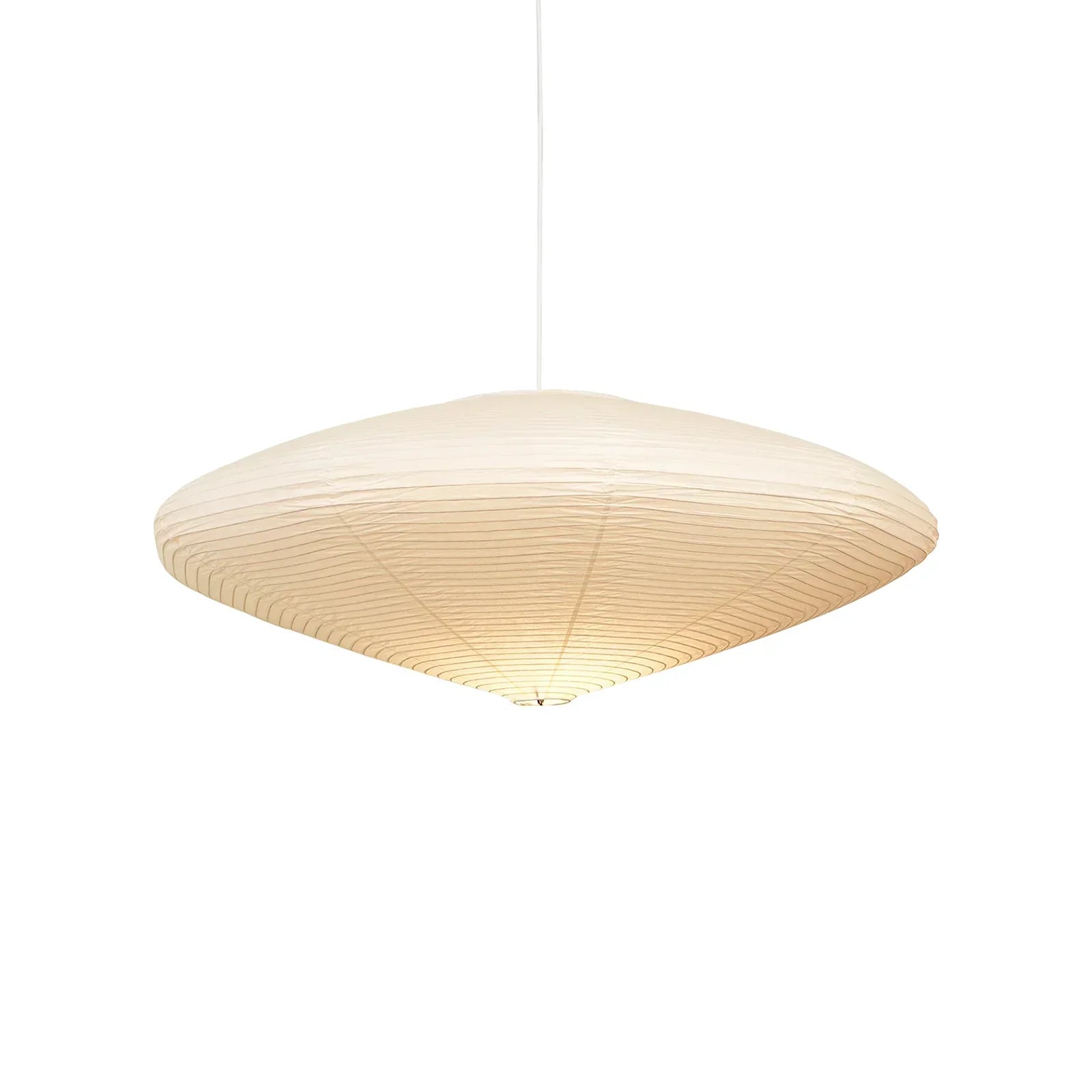 Akari Flat Shape 26A / 21A / 15A Pendant Light | wildoxy