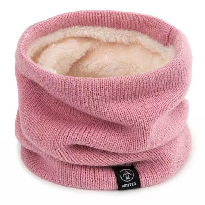 Fleece-Nackenwärmer — weich gefüttert, Schutz vor Kälte und Wind