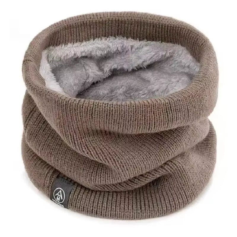 Fleece-Nackenwärmer — weich gefüttert, Schutz vor Kälte und Wind
