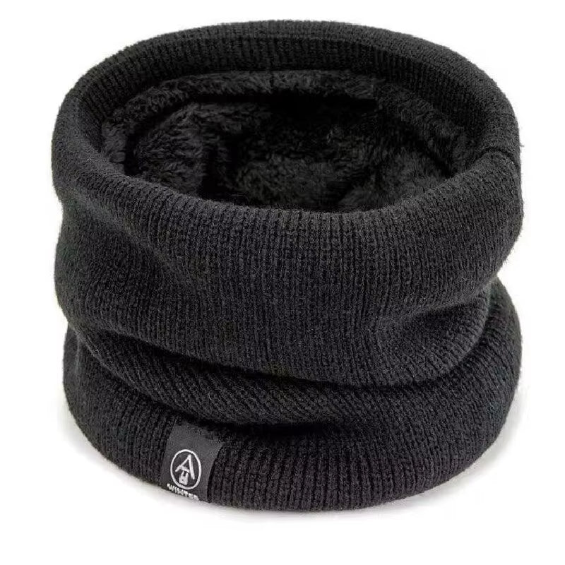 Fleece-Nackenwärmer — weich gefüttert, Schutz vor Kälte und Wind