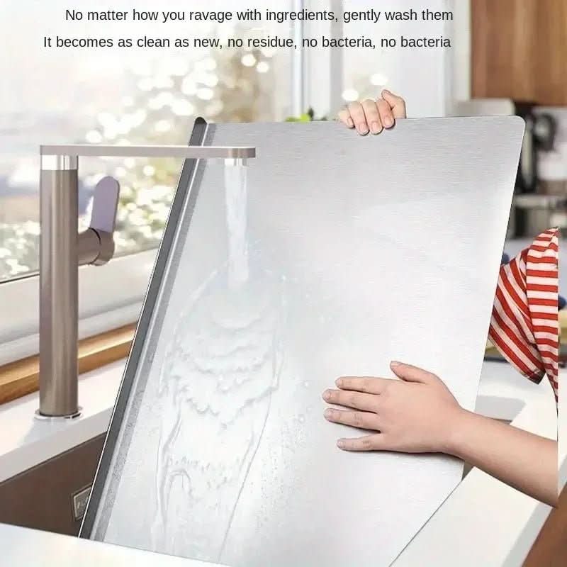 FlexiBoard L-Shaped Folding Cutting Board — Double-Sided Design