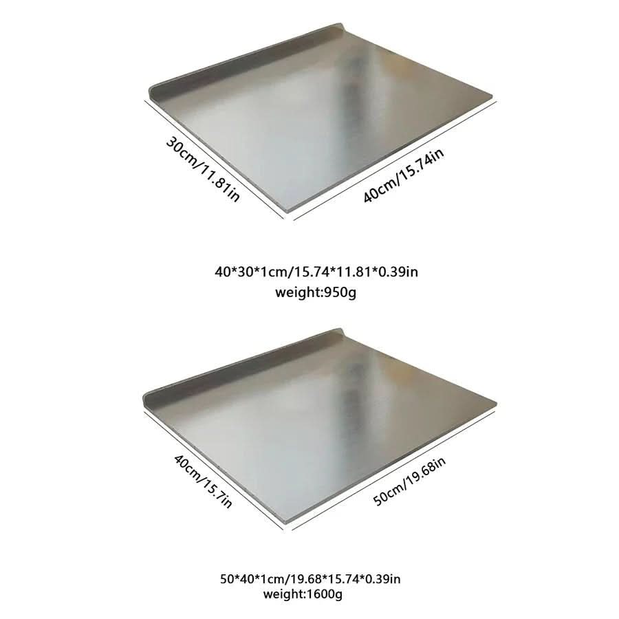 FlexiBoard L-Shaped Folding Cutting Board — Double-Sided Design