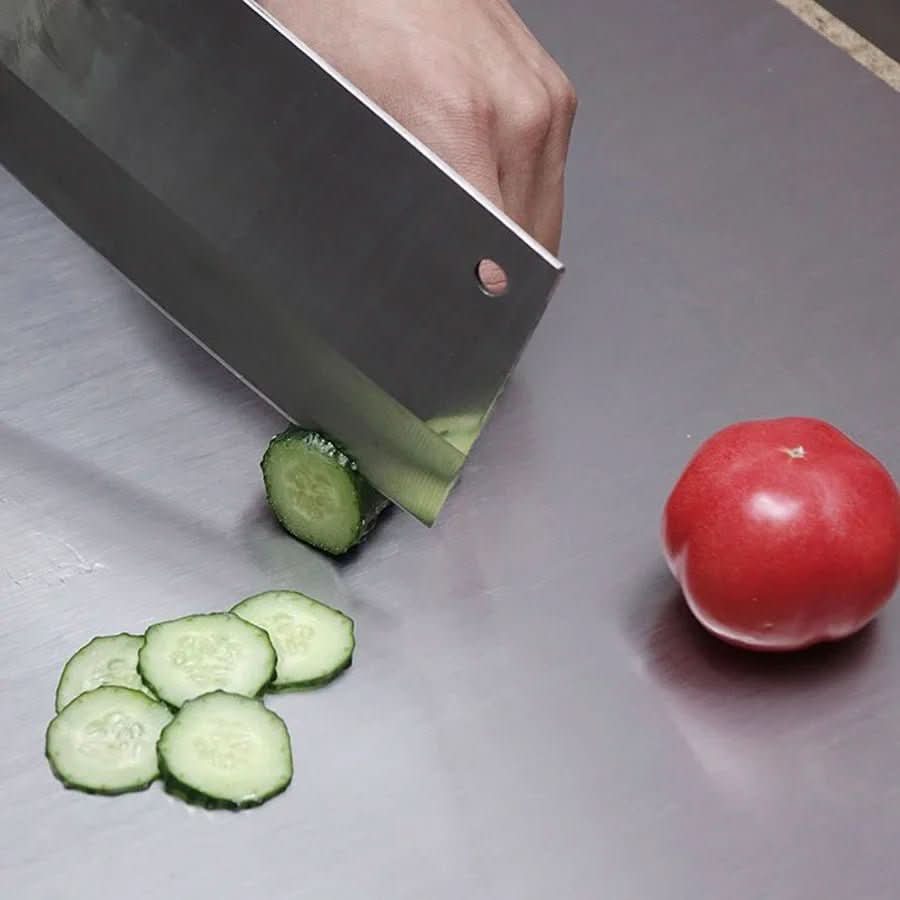 FlexiBoard L-Shaped Folding Cutting Board — Double-Sided Design