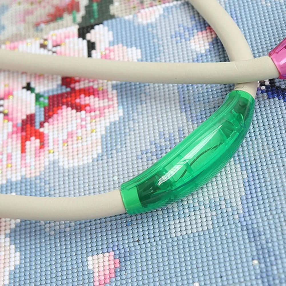 Lampada LED da collo FlexiGlow – due bracci flessibili da 30cm, illuminazione a mani libere