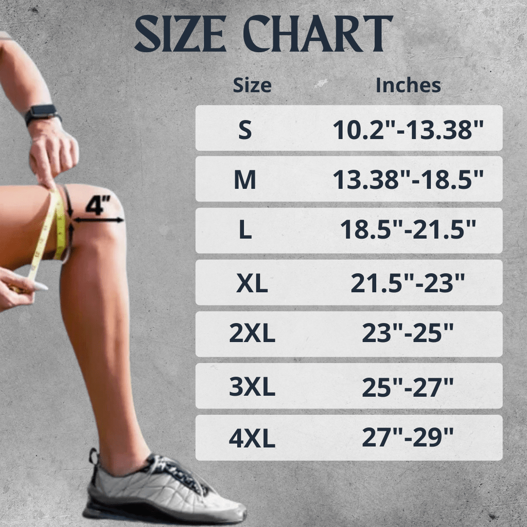 Genouillère réglable grande taille FlexiKnee Plus-Size — coupe généreuse, maintien stable