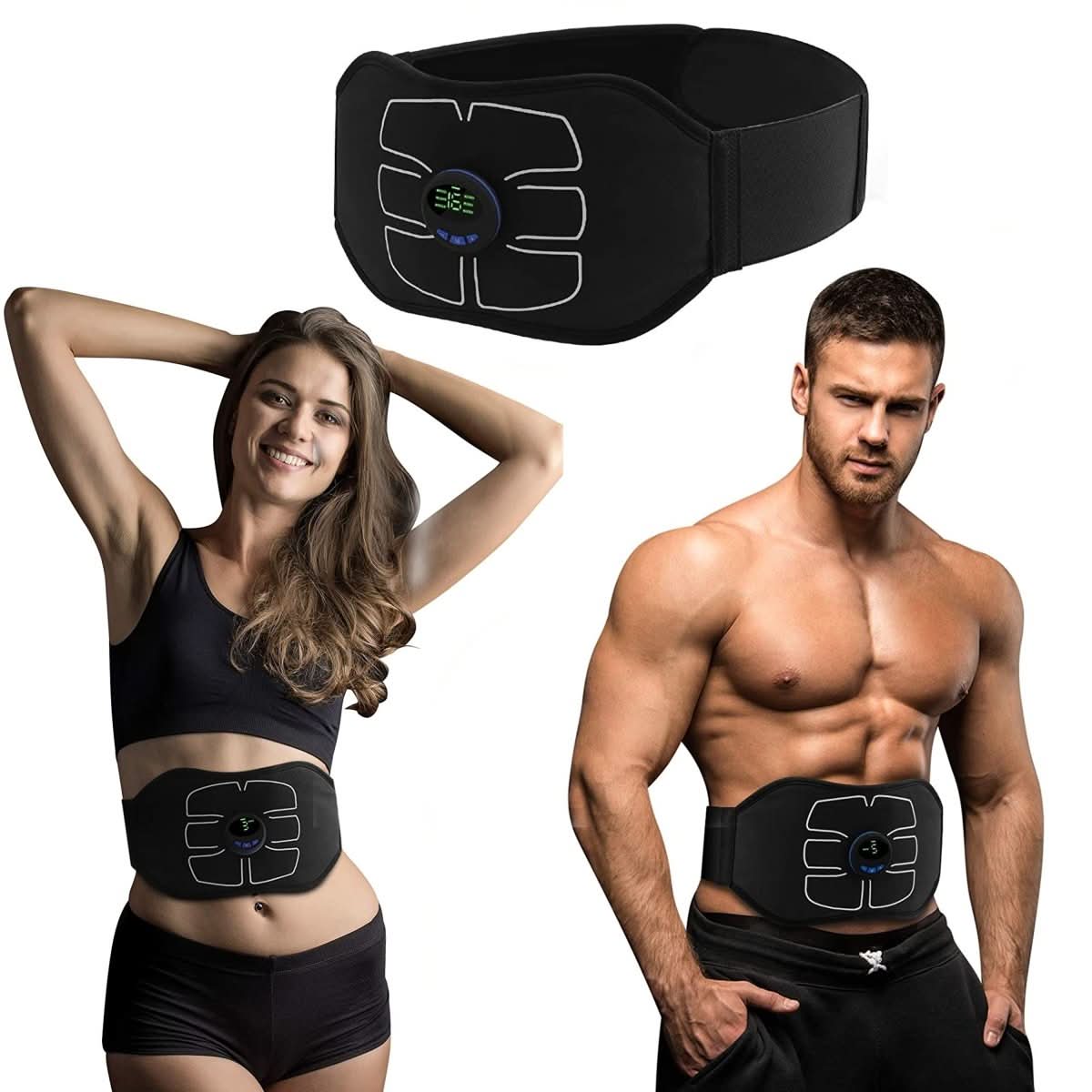 FlexTone appareil EMS de tonification abdominale — activation quotidienne du centre du corps en 15 minutes