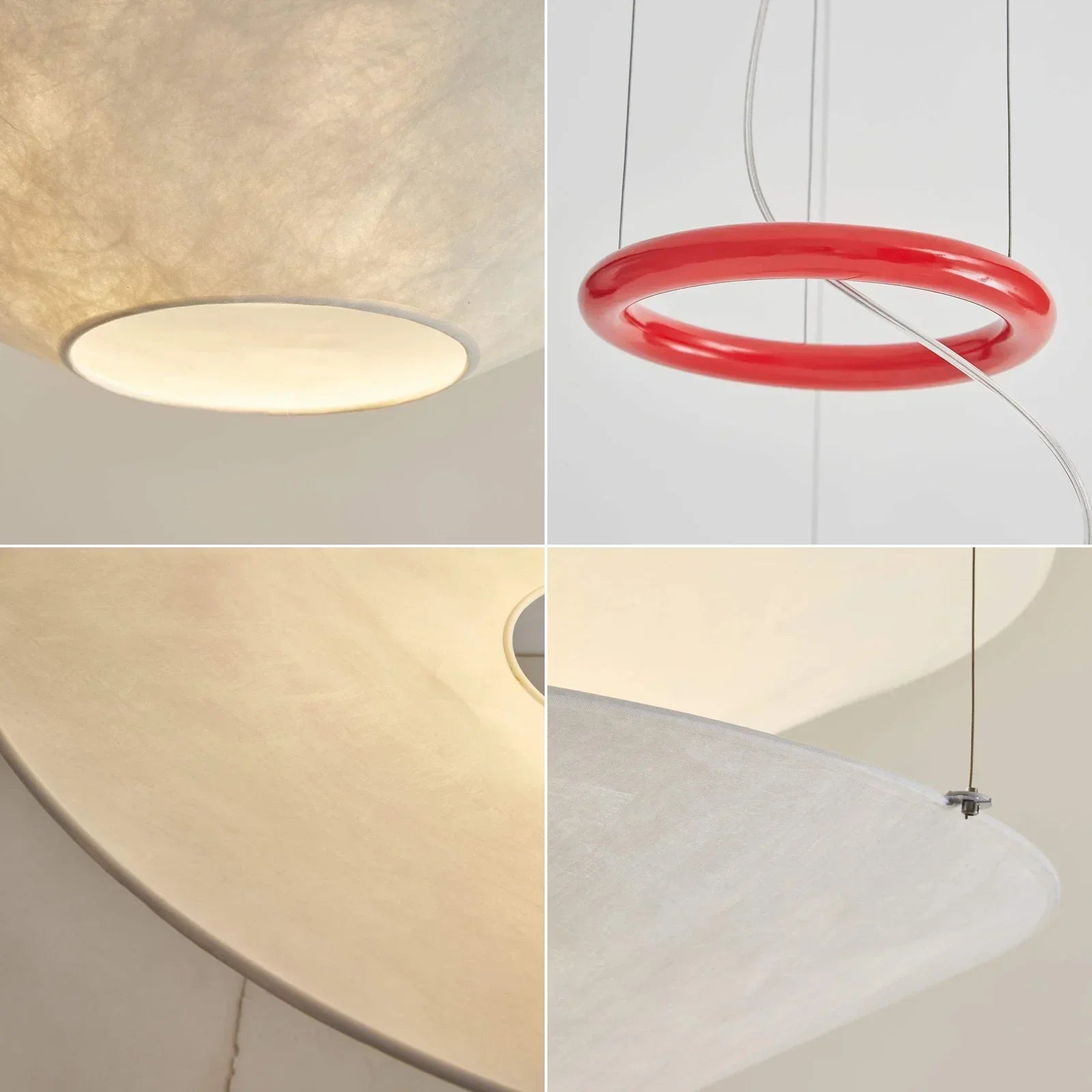 Floating Three Tiered Disc Pendant Light | wildoxy
