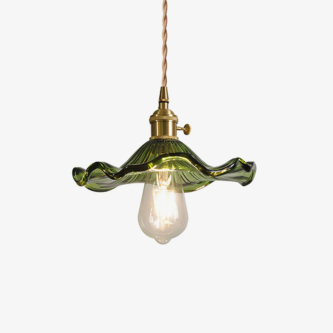 Floral Glass Pendant Light | wildoxy