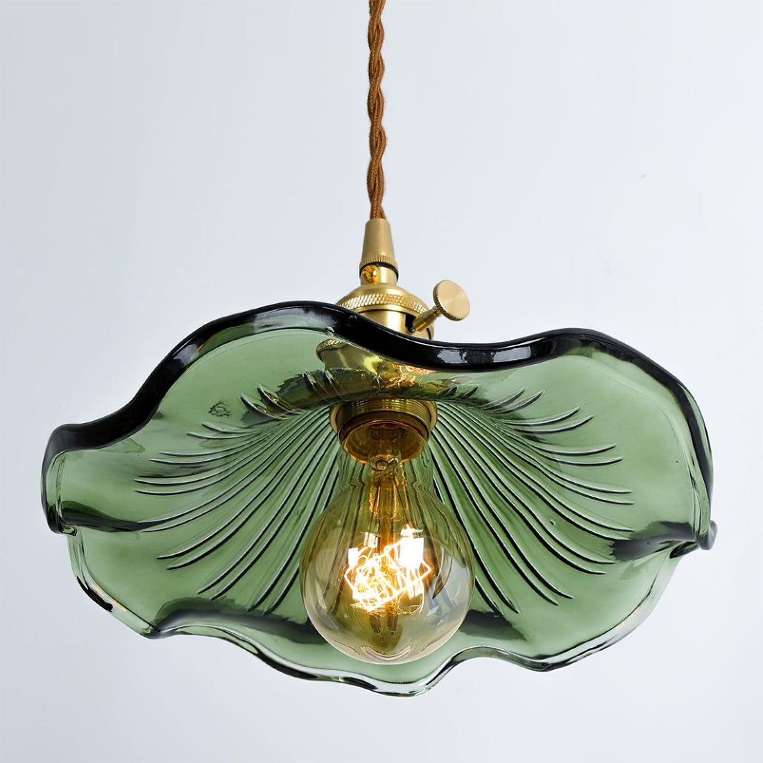 Floral Glass Pendant Light | wildoxy