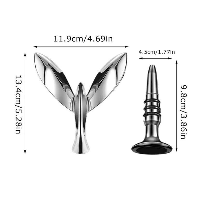 Samovyvažovací otvírák lahví Flybird — elegantní silueta ptáka, samostatně stojící základna