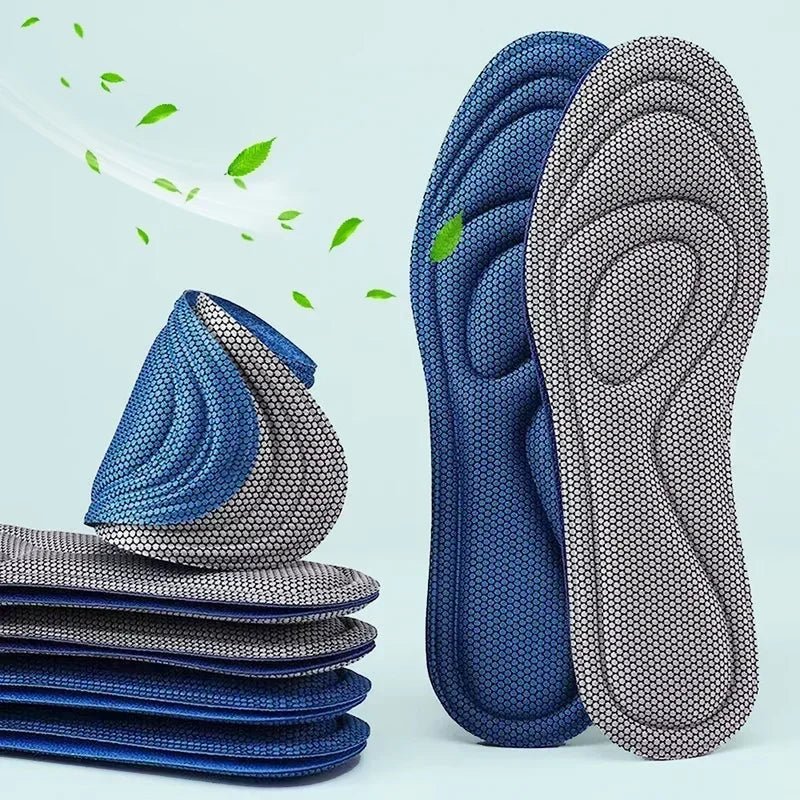 FoamCare نعال تقويمية من الإسفنج الذكي — امتصاص للعرق بطول كامل، تحكم مستمر في الروائح