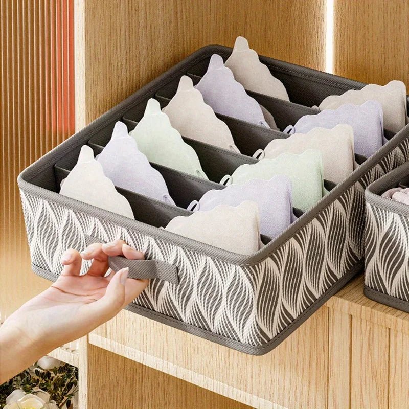 Foldora Kompakter faltbarer Schubladen-Organizer — Platzsparendes Design