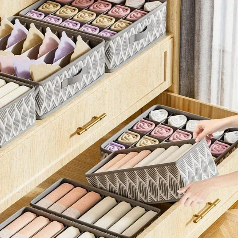 Foldora Kompakter faltbarer Schubladen-Organizer — Platzsparendes Design