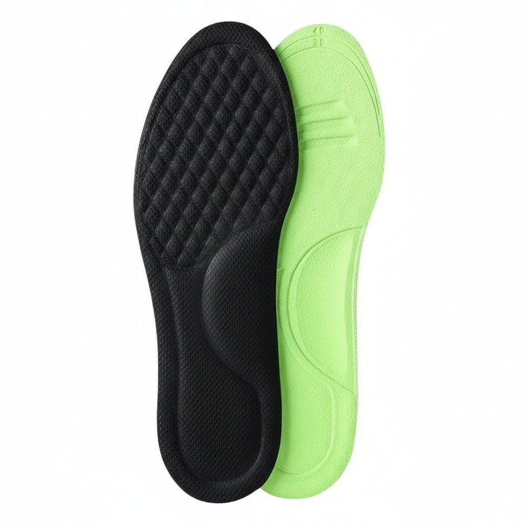 FootPure Unisex-Einlegesohlen — Sauber gepolsterte Unterstützung aus Memory-Schaum