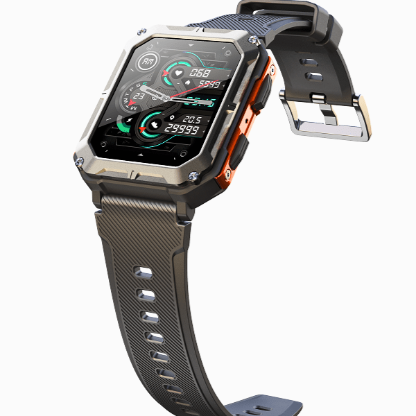 Έξυπνο αξεσουάρ για smartwatch Aureon — Ανοξείδωτη θήκη, αξιόπιστη παρακολούθηση υγείας
