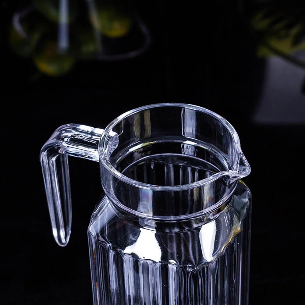 FreshPitch 1.1L Plastic Juice Pitcher — Ergonomic Handle, Quick-Cleaning Design, Lightweight Build