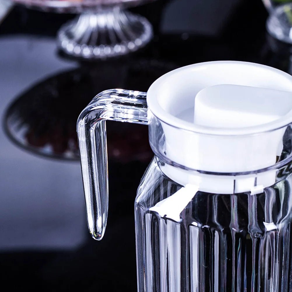 FreshPitch 1.1L Plastic Juice Pitcher — Ergonomic Handle, Quick-Cleaning Design, Lightweight Build