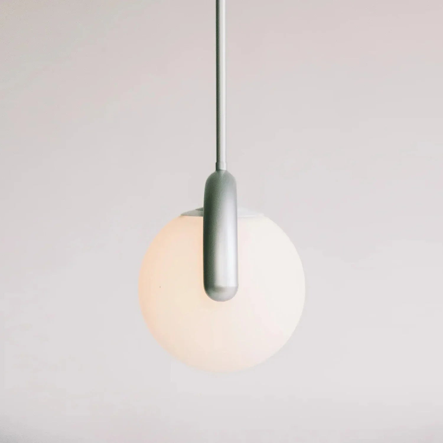 Curved Linear Opal Globe Pendant | wildoxy