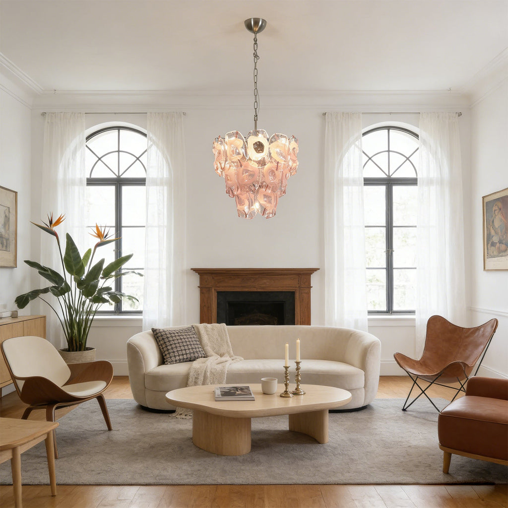 Frostelle Bloom Glass Chandelier | wildoxy