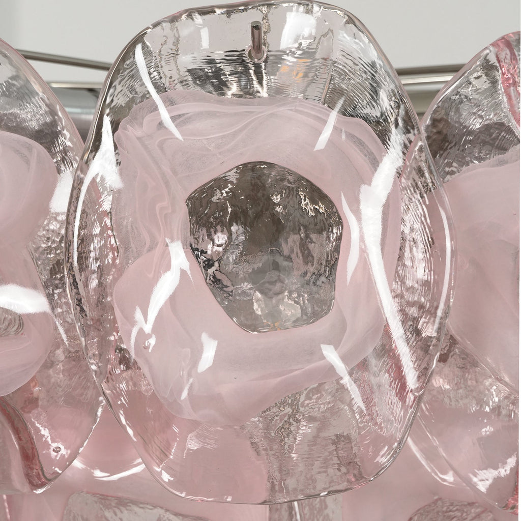 Frostelle Bloom Glass Chandelier | wildoxy