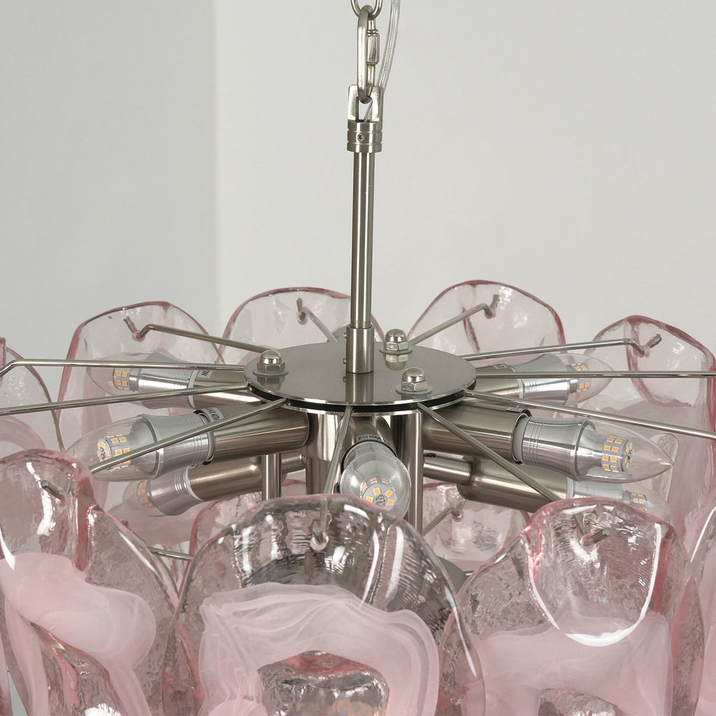Frostelle Bloom Glass Chandelier | wildoxy