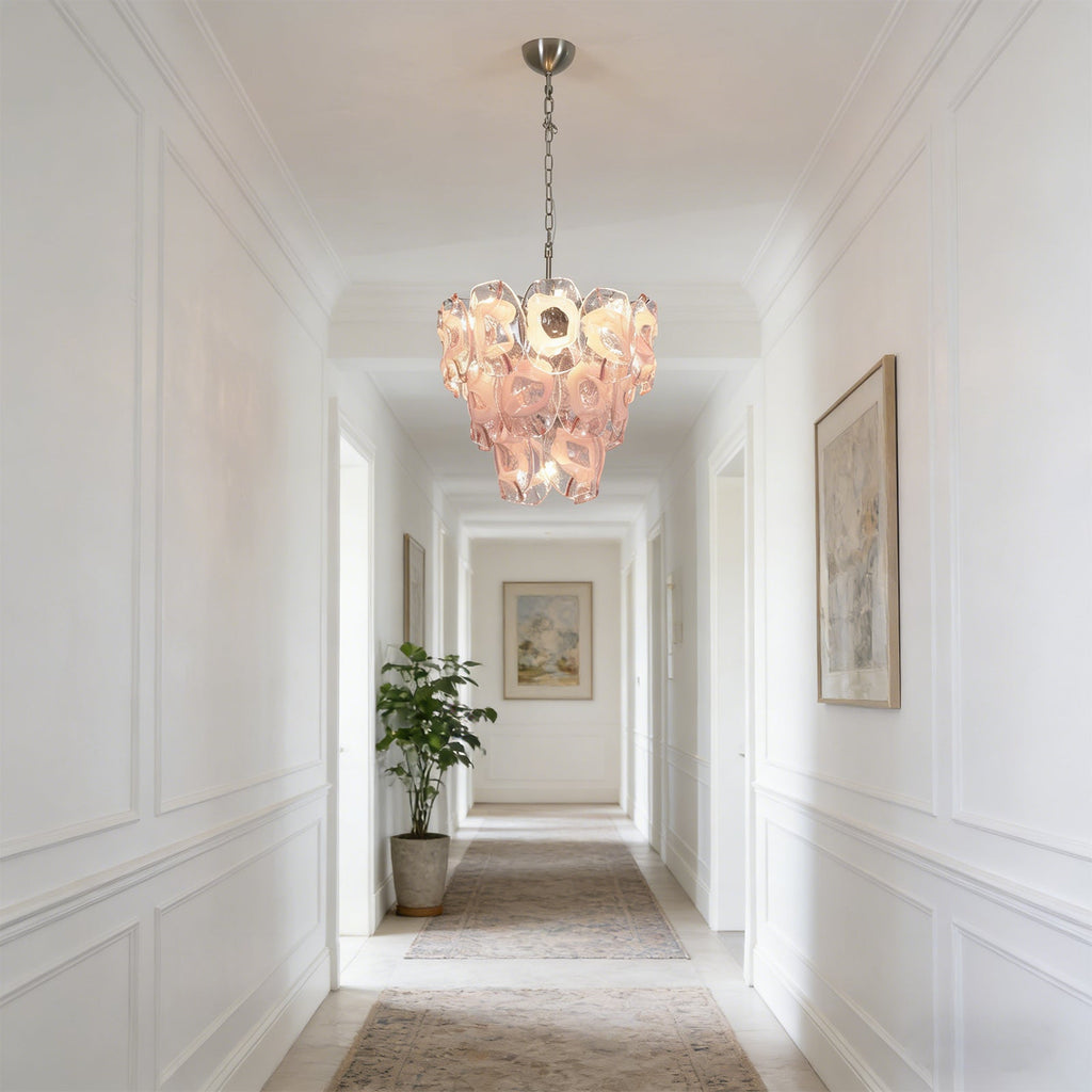 Frostelle Bloom Glass Chandelier | wildoxy