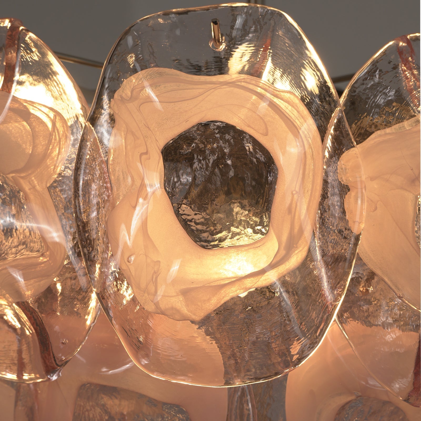 Frostelle Bloom Glass Chandelier | wildoxy